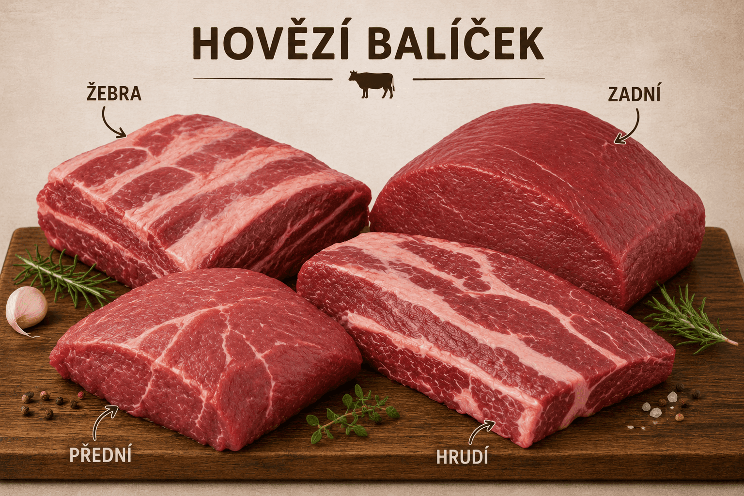 PRODEJ HOVĚZÍHO MASA Z NAŠÍ FARMY